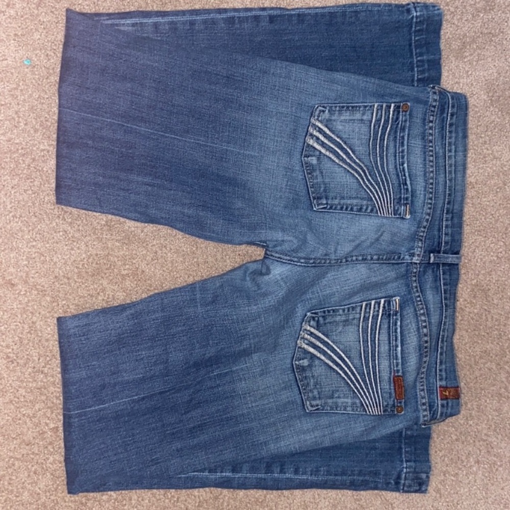 7 FAMK Dojo low rise jeans